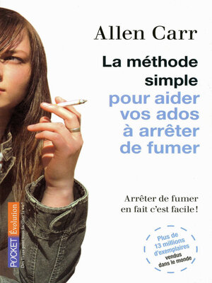 cover image of La méthode simple pour aider vos ados à arrêter de fumer